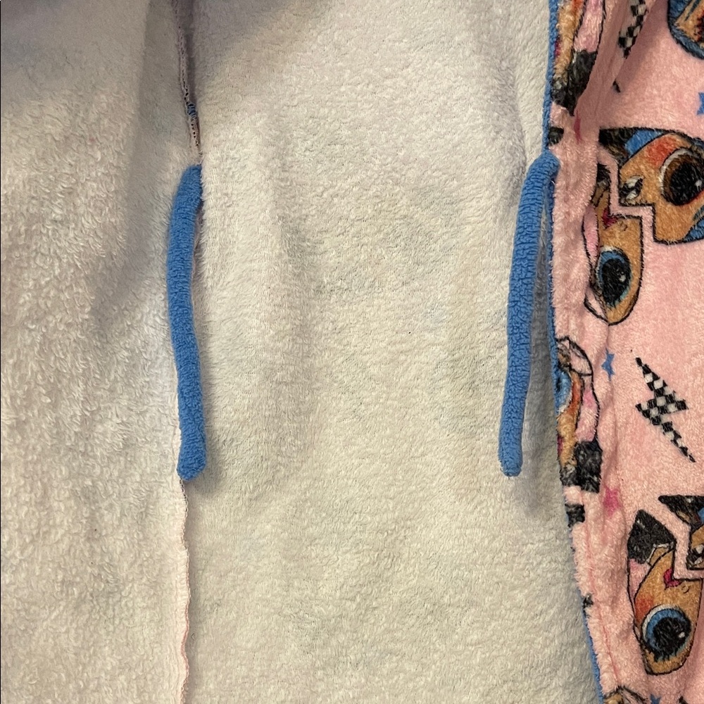 Pink and Blue Cartoon Character Robe - Picture 4 of 7
